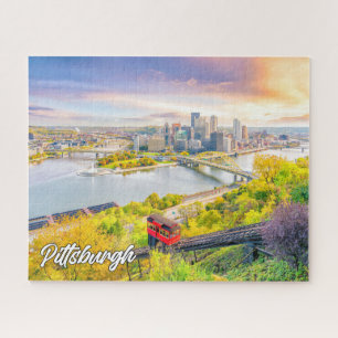 Puzzle Pittsburgh, Pennsylvania (Estados Unidos de Améric