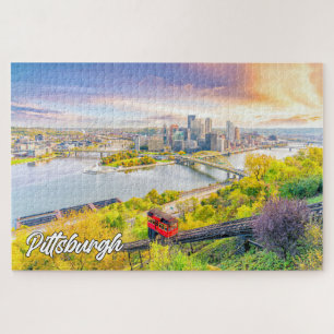 Puzzle Pittsburgh, Pennsylvania (Estados Unidos de Améric