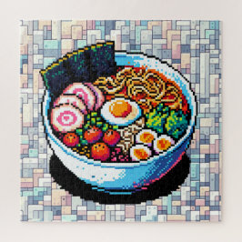 Puzzle Pixel Art Ramen Noodles