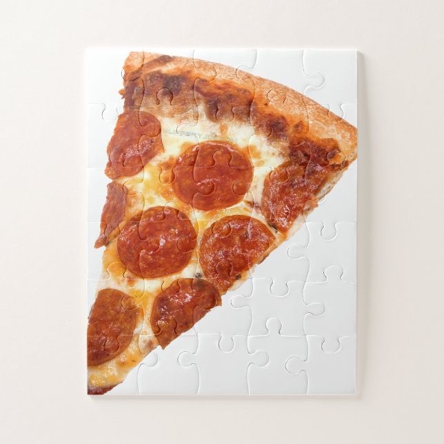 Puzzle Pizza cortada de SlipperyJoe queso delici (Vertical)