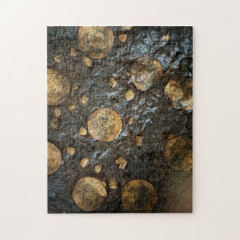 Puzzle Pizza de pepperoni con corteza carbonizada