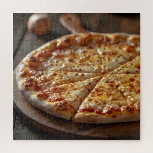 Puzzle Pizza de Queso (Vertical)
