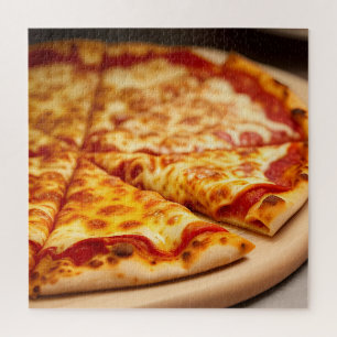 Puzzle Pizza de Queso