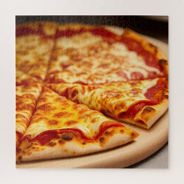 Puzzle Pizza de Queso (Vertical)