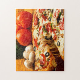 Puzzle Pizza italiana gourmet