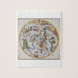 Puzzle Placa 27 del "atlas Coelestis", por Juan Flamsteed