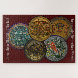 Puzzle Placa de cerámica armenia hecha a mano
