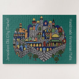Puzzle Placa de cerámica armenia hecha a mano