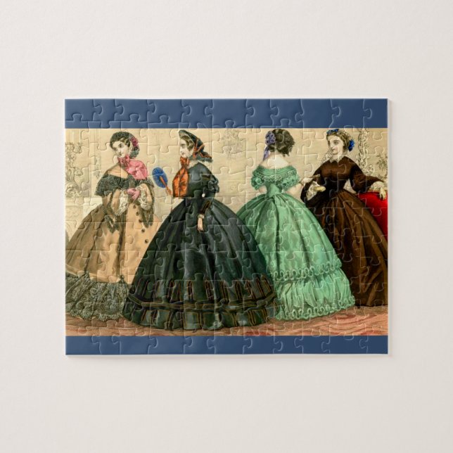 Puzzle Placa de moda alemana de 1861 (Horizontal)