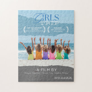 Puzzle Placa de premio de cartel de película "Girls Trip"