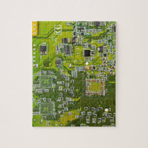 Puzzle Placa del circuito impreso del conjunto del circui