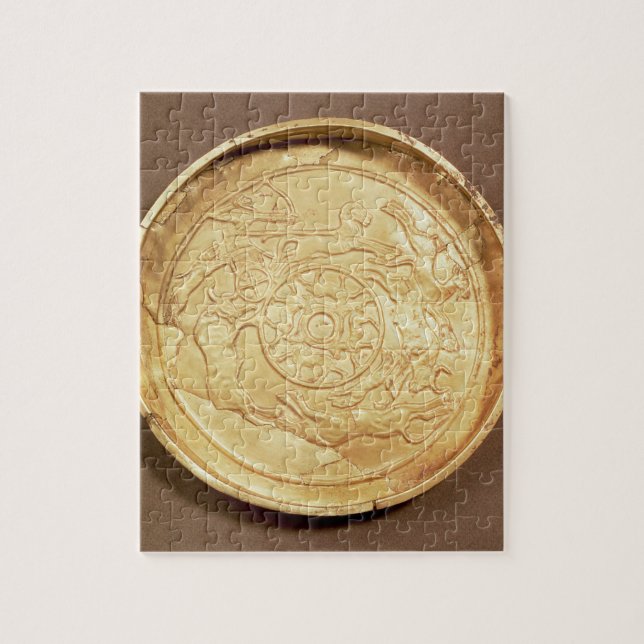Puzzle Placa (oro) (Vertical)
