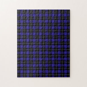Puzzle Placa real azul negro