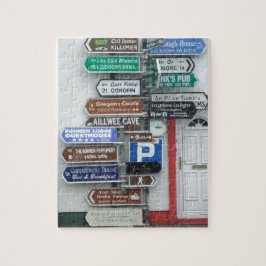 Puzzle Placas de calle irlandesas