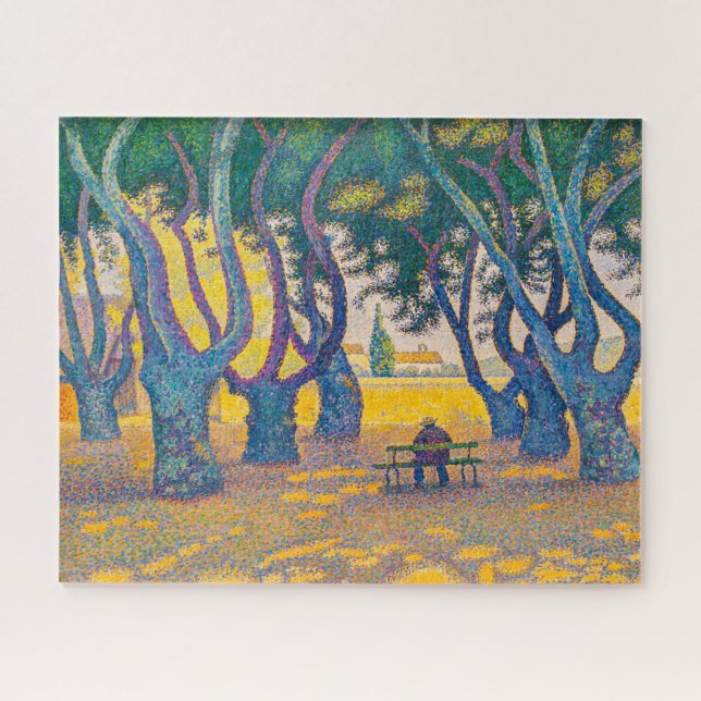 Puzzle Place des Lices, St. Tropez | Paul Signac | (Horizontal)
