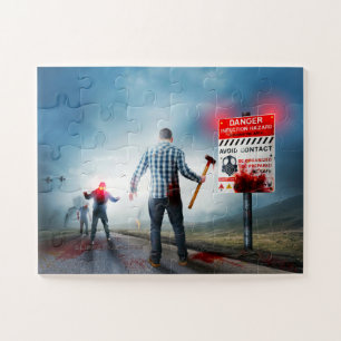 Puzzle Plan aéreo de SlipperyJoe de Happy Halloween dead 