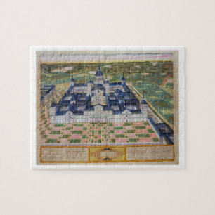 Puzzle Plan del monasterio del EL Escorial, de 'Civita