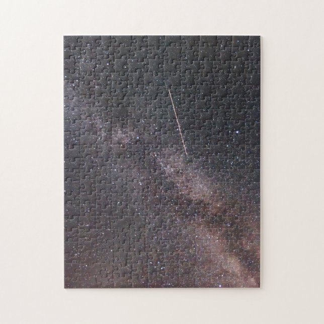 Puzzle Plane crossing the Milky Way (2024) (Vertical)