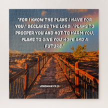 Planes Para Prosperarte Jeremiah 29:11 Verso De La