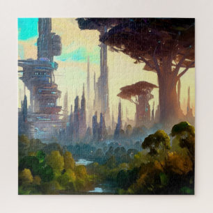 Puzzle Planeta Forestal de la ciudad de SF (1)