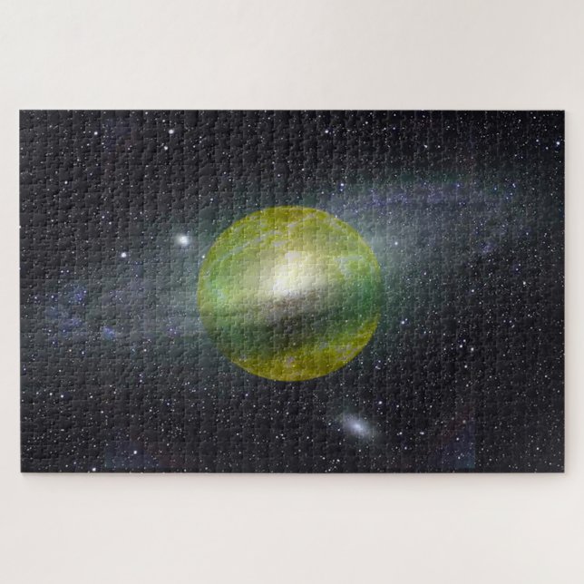 Puzzle Planeta Saturno (Horizontal)