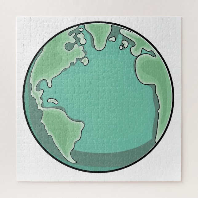 Puzzle Planeta Tierra (Vertical)