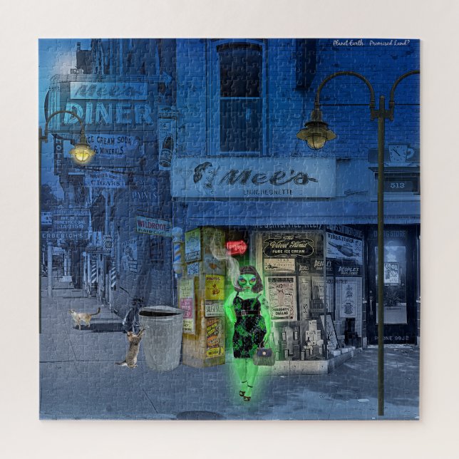 Puzzle ¿Planeta Tierra, tierra prometida? (Vertical)