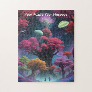 Puzzle Planetas cósmicos y mundos coloridos