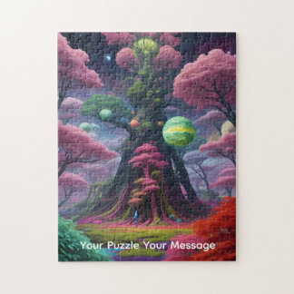Puzzle Planetas cósmicos y mundos coloridos