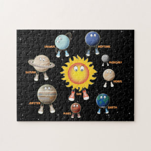 Puzzle Planetas y el sistema solar