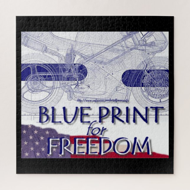 Puzzle "Plano para la libertad"" (Vertical)