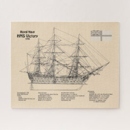 Puzzle Planos de construcción del HMS Victory SD