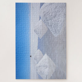 Puzzle Planos de la sal de Salar de Uyuni con las pilas