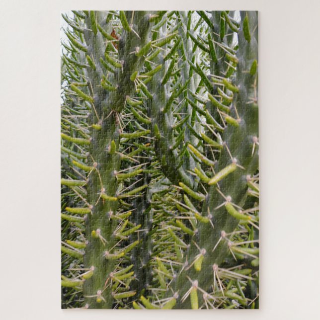 Puzzle Planta de Cactus de Pragas Verdes, (Vertical)