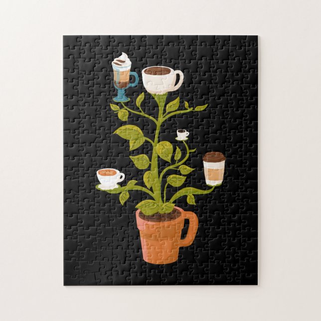 Puzzle Planta de café (Vertical)