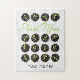 Puzzle Planta Mamá Jardín Flor Hobby Gardener o Florisco