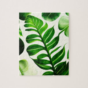 Puzzle Planta Verde