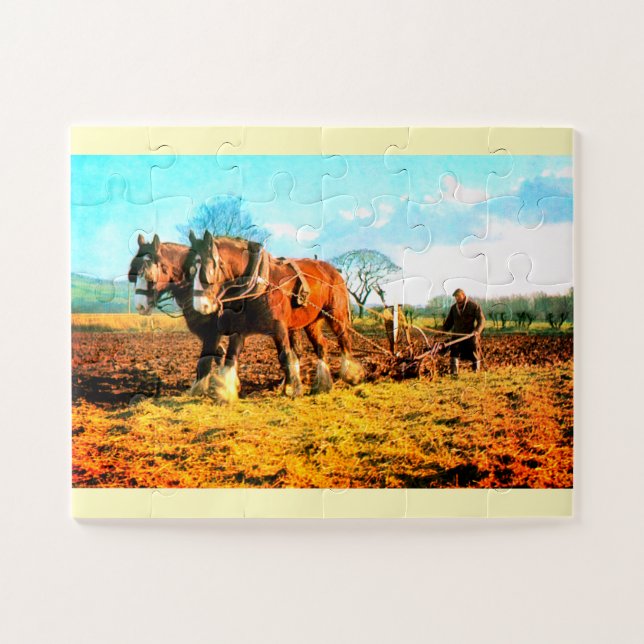 Puzzle Plantación vintage (Horizontal)