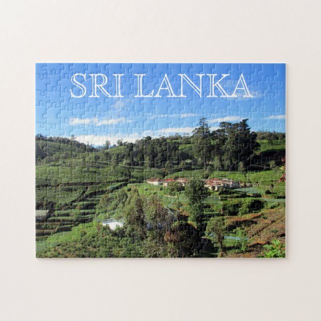 Puzzle plantaciones de té sri lanka (Horizontal)