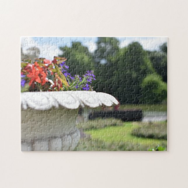 Puzzle Plantador de flores Kew Gardens Londres Reino Unid (Horizontal)