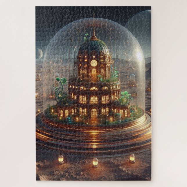 Puzzle Plantar Jewel Box Fantasy Art (Vertical)