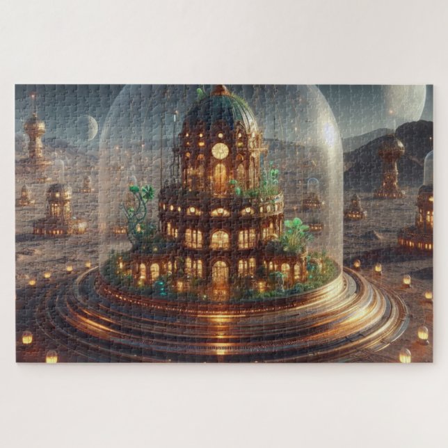 Puzzle Plantar Jewel Box Fantasy Art (Horizontal)
