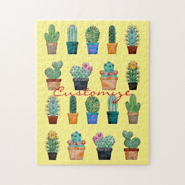 Puzzle Plantas de cactus variadas Thunder_Cove (Vertical)