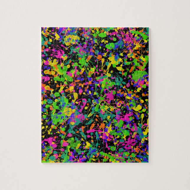 Puzzle Plantas de pintura de las luces del norte (Vertical)