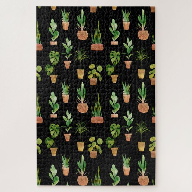 Puzzle Plantas Potadas del Suroeste (Vertical)