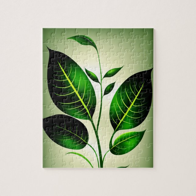 Puzzle Plantas verdes (Vertical)