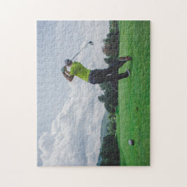 Puzzle Plantilla de fotografía deportiva para personaliza