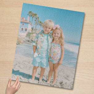 Puzzle Plantilla de fotografía personalizado