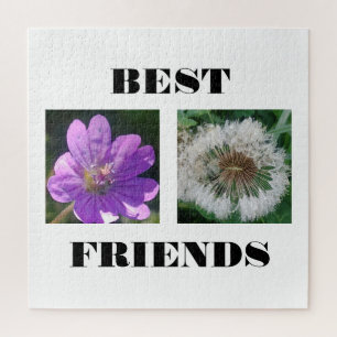 Puzzle Plantilla de imagen de los mejores amigos
