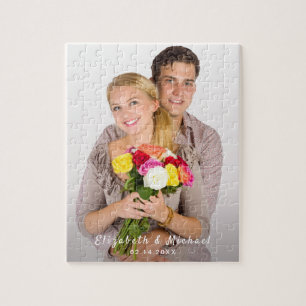 Puzzle Plantilla de nombre de foto de personalizado